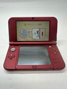 ※ 【美品】Nintendo ニンテンドー New 3DS LL RED-001 メタリックレッド　初期化済み