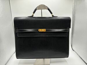 エルメス ビジネスバッグ ブリーフケース ヴォーエプソン ハンドバック ゴールド金具　ケリーデペッシュ　38 HERMES ハンドバッグ レザー　