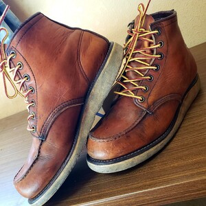 vintage ヴィンテージ 刺繍・羽タグ REDWING レッドウィング 875 アイリッシュセッター leather 皮革 IRISH SETTER ブーツ boots シューズ