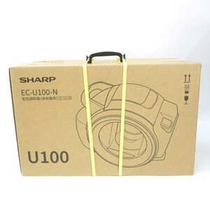 106【未開封】SHARP シャープ EC-U100-N 遠心分離サイクロン掃除機 ゴールド