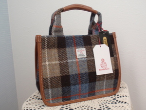 未使用　Harris Tweed ハリスツイード3wayバック①