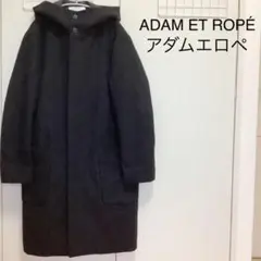 ADAM ET ROPÉ アダムエロペ　メルトン フーデッドコート