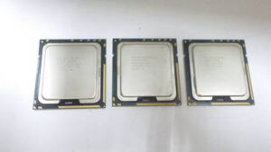 CPU　Intel XEON 2.80GHz　W3530　SLBKR　３枚セット　中古動作品