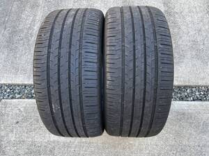 【中古】Continental コンチネンタル Conti ECO Contact 6 SSR エココンタクト6 225/40R18 92Y XL 2本 タイヤ ランフラット