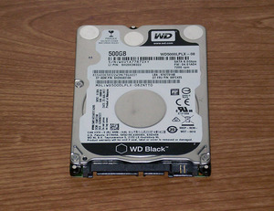 ★ 500GB ★ Western digital Black【 WD5000LPLX 】薄型7mm 良品 ★V93