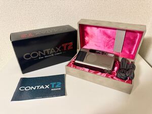 CONTAX T2 コンタックス コンパクトフィルムカメラ 付属品多数