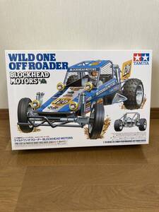 《新品》【BLOCKHEAD MOTORS タミヤ　ワイルドワンオフローダー】TAMIYA 電動RC レーシングバギー ラジコン