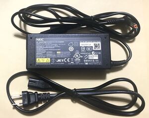 NEC社製 ACアダプタ ADP87(PA-190035)：19Ｖ　4.74Ａ　中古、完動品。