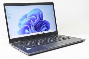 1円スタート ノートパソコン Windows11 ハイスペック 東芝 dynabook G83 第8世代 Core i7 メモリ16GB SSD256GB Windows10 カメラ 13.3