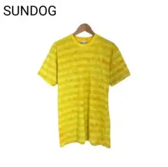 SUNDOG　Tシャツ　ボーダー　アメリカ製　US古着　カジュアル　Mサイズ