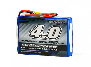 Turnigy 7.4V 4000mAh 1C Spektrum DX9 / DX8 / DX7S（互換性あり） リポ リチウムポリマー バッテリー