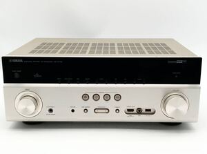 美品【完動品】ヤマハ RX-V775 AVレシーバー 7.1ch Airplay ネットワークオーディオ再生対応 ゴールド YAMAHA AVアンプ　リモコン付き