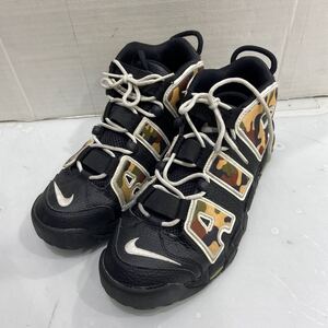 【NIKE ナイキ】CJ6122-001 AIR MORE UPTEMPO エアモアアップテンポ 27.0cm ブラック カモ柄 2412oki h