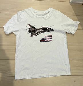 昭和レトロ　80s スペースシャトル　半袖Tシャツ Tシャツ Lサイズ