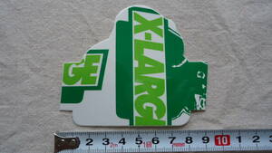 X-Large Sticker at MAGIC 緑系 エクストラ・ラージ 非売品 ステッカー レターパックライト ゆうパケット（おてがる版）c