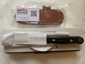 【新品/送料無料】バークリバー ブッシュクラフター CPM3V ブラックマイカルタ BARK RIVER KNIVES