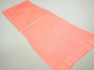 ☆60701-22☆未使用美品 帯揚げ おしゃれ 菊模様 ピンク