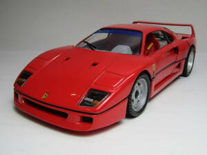 Ferarri 1/24 フェラーリ F40 1987 フランクリンミント 保管品 正規ライセンス ENZO PININFARINA ピニンファリーナ ミラー無しJunk扱い