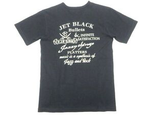 ★R.J.B フラットヘッド★Vネックシャツ36/黒アールジェイビーTシャツTHE FLAT HEADクリッパーズブラックClipper