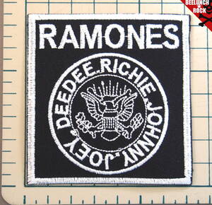 \260アイロンワッペン・RAMONESラモーンズ