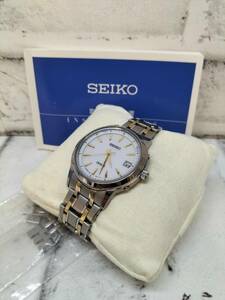 SEIKO　セイコー　 ドルチェ 7B24 電波時計　稼働品【2805】