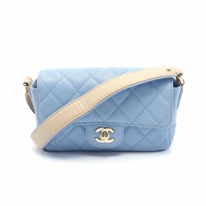 シャネル マトラッセ ブランドオフ CHANEL キャビアスキン(グレインドカーフ) ショルダーバッグ キャビアスキン 中古 レディース