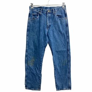 Wrangler デニムパンツ W32 ラングラー ブルー コットン メキシコ製 古着卸 アメリカ仕入 2309-1307