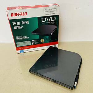 美品　BUFFALO DVSM-PTS8U3-BKB BLACK　　i18997　60サイズ発送　　動作確認済み　