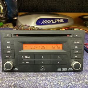 日産純正　CDプレーヤー　CD/AUX HS-C5482B