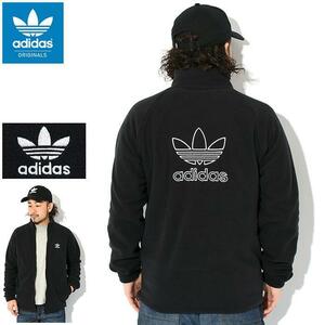 新品♪adidas【アディダス】♪メンズ トレフォイル FZ テディ オリジナルス フリースジャケット♪サイズL♪定価1100円♪