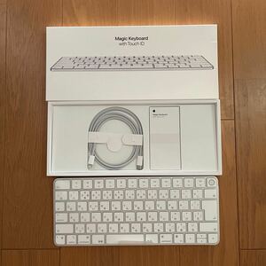 Apple Magic Keyboard White Touch ID/AppleシリコンMacモデル用Touch ID搭載 JIS配列