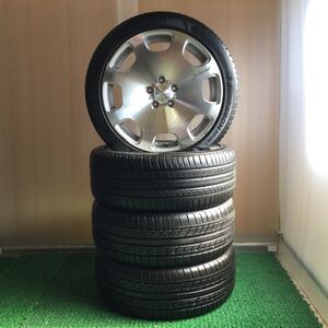 【69】ベネルディ社外アルミSET19x8J+45 114.3-5H中古品4本