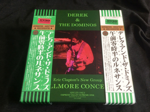 ●Derek & The Dominos - 午前零時半のルネサンス Fillmore Concert : Mid Valley プレス4CD限定ボックス