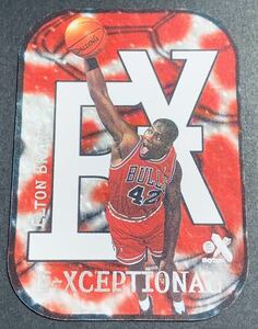 1999-00 Skybox E-X E-Xceptional Red Elton Brand 14of15XC Chicago Bulls NBA エルトンブランド　ブルズ　インサート