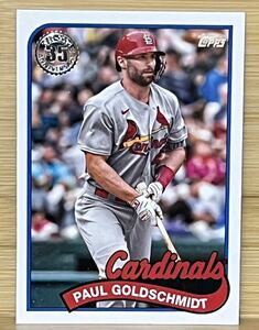 2024 Topps ポール・ゴールドシュミット Paul Goldschmidt 1989 Redux #89B-18