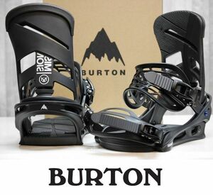 【新品】25 BURTON MISSION Re:Flex - Black - Mサイズ 正規品 保証付 スノーボード バインディング