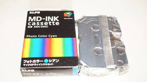 アルプス ALPS インクリボン MD-INK フォトカラー シアン MDC-DSCC