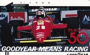 ●GOODYEAR MEANS RACING F-1テレカ