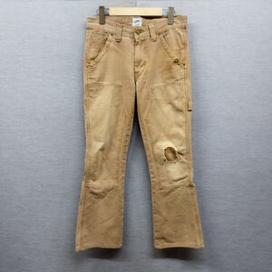 L383 Lee × JONES リー ジョーンズ ダブルニー 日本製 ブーツカット ペインター パンツ コットン ジッパーフライ アメカジ ワーク S