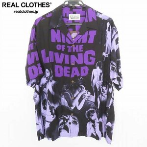 ☆WACKO MARIA/ワコマリア NIGHT OF THE LIVING DEAD/HAWAIIAN SHIRT S/S TYPE-1 XXL /LPL