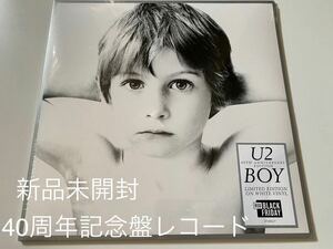 新品未開封　生産限定ホワイト盤レコードLP U2 BOY 輸入盤 希少　Boy 2020 RECORD STORE DAY BLACK FRIDAY 限定盤　ホワイトヴァイナル仕様