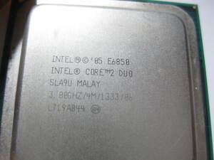 Intel Core 2 Duo E6850 3.00GHz LGA775 SLA9U