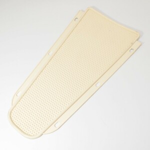 Central floor mat for Vespa V50 PV125 ET3 - cream white ベスパ センターマット クリーム スモール系用サイズ 50s 100