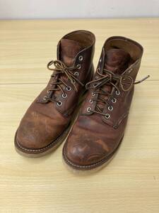 271 T-093/REDWING 6-INCH CLASSIC ROUND レッドウィング ワークブーツ 26cm