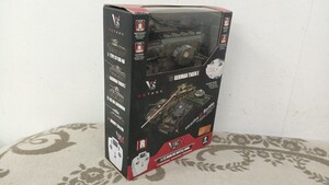 【通電確認済み】ラジコン ハイテック VSTANK GERMAN TIGER Ⅰ バトルタンク Hitec 玩具 ティーガー1 ドイツ 戦車 八王子市 引き取りOK