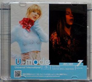 U-mode ビリー・アイリッシュ カーリー・レイ・ジェプセン テイラー・スウィフト 他 ★非売品 プロモ盤 Billie Eilish Carly Rae Jepsen