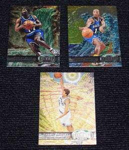 1997 Skybox Metal Universe Dallas Mavericks 3カード セット NBA カード Derek Harper