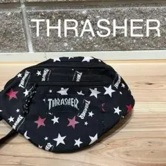 THRASHER ウエストポーチ ボディバッグ  星 ストリート スケボー