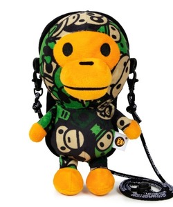 BABY MILO PLUSH MOBILE BAG　ベビーマイロプラッシュモバイルバッグ　BAPE　アベイシングエイプ　A BATHING APE/ショルダー