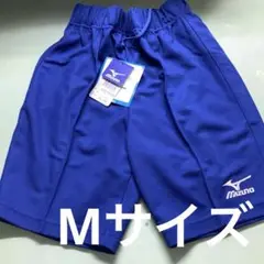 体操服　短パン　ハーフパンツ　ミズノ　綿/ポリ　Lブルー　Mサイズ